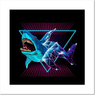 Shark 80s Posters and Art